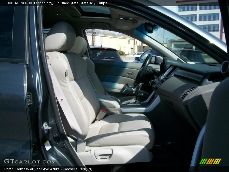 Polished Metal Metallic / Taupe 2008 Acura RDX Technology