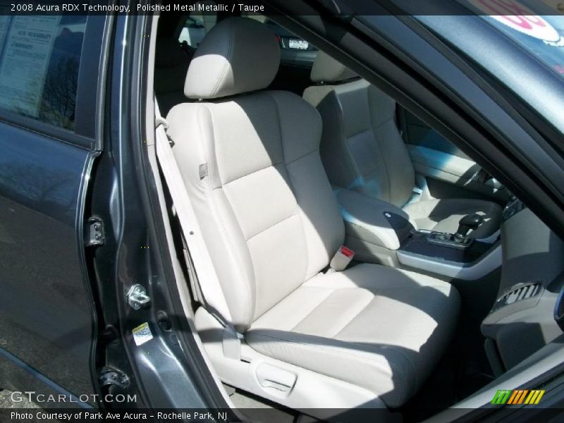 Polished Metal Metallic / Taupe 2008 Acura RDX Technology