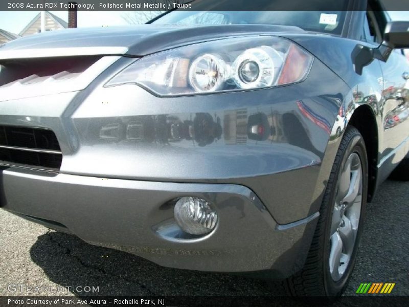Polished Metal Metallic / Taupe 2008 Acura RDX Technology