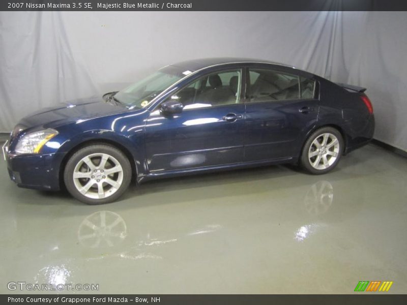 Majestic Blue Metallic / Charcoal 2007 Nissan Maxima 3.5 SE