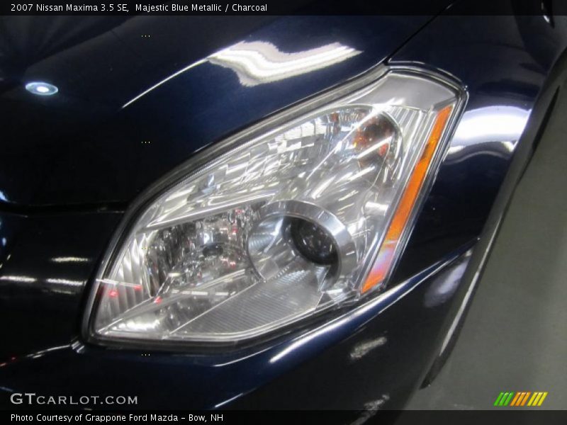 Majestic Blue Metallic / Charcoal 2007 Nissan Maxima 3.5 SE