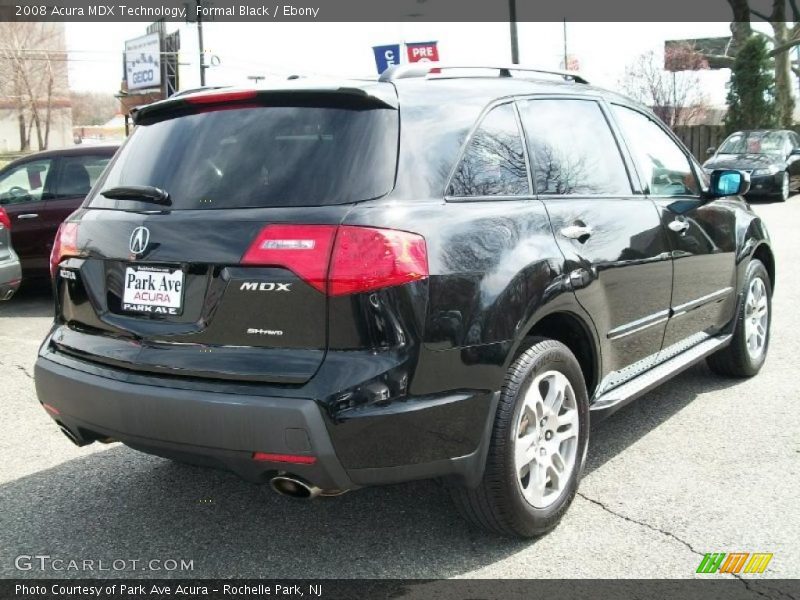 Formal Black / Ebony 2008 Acura MDX Technology
