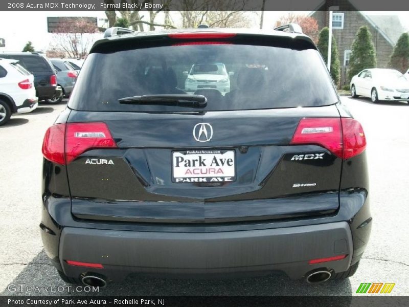 Formal Black / Ebony 2008 Acura MDX Technology