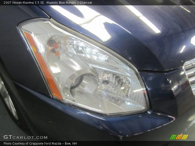 Majestic Blue Metallic / Charcoal 2007 Nissan Maxima 3.5 SE
