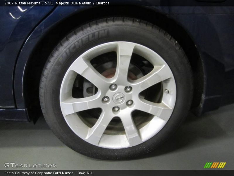 Majestic Blue Metallic / Charcoal 2007 Nissan Maxima 3.5 SE