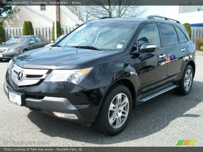 Formal Black / Ebony 2008 Acura MDX Technology