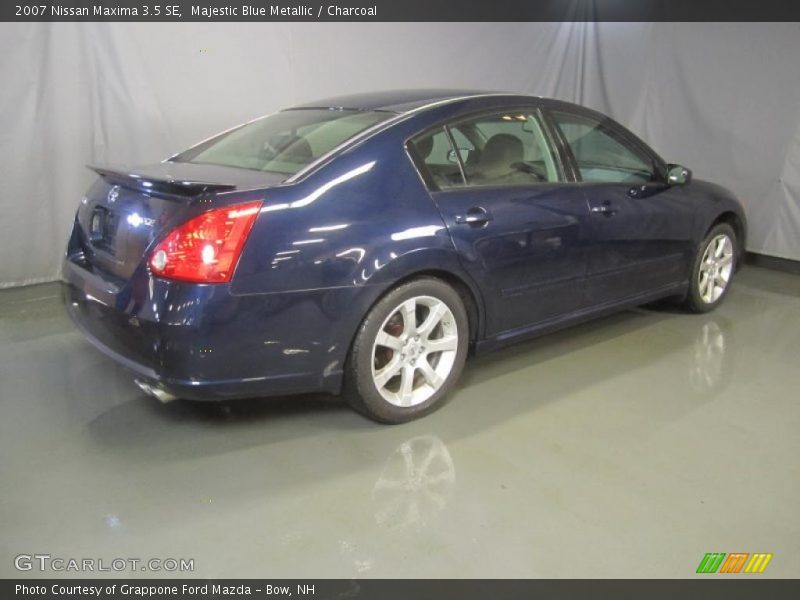 Majestic Blue Metallic / Charcoal 2007 Nissan Maxima 3.5 SE