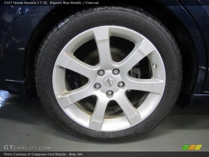 Majestic Blue Metallic / Charcoal 2007 Nissan Maxima 3.5 SE