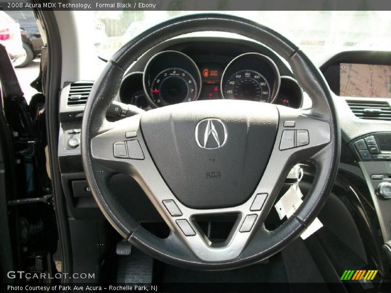 Formal Black / Ebony 2008 Acura MDX Technology