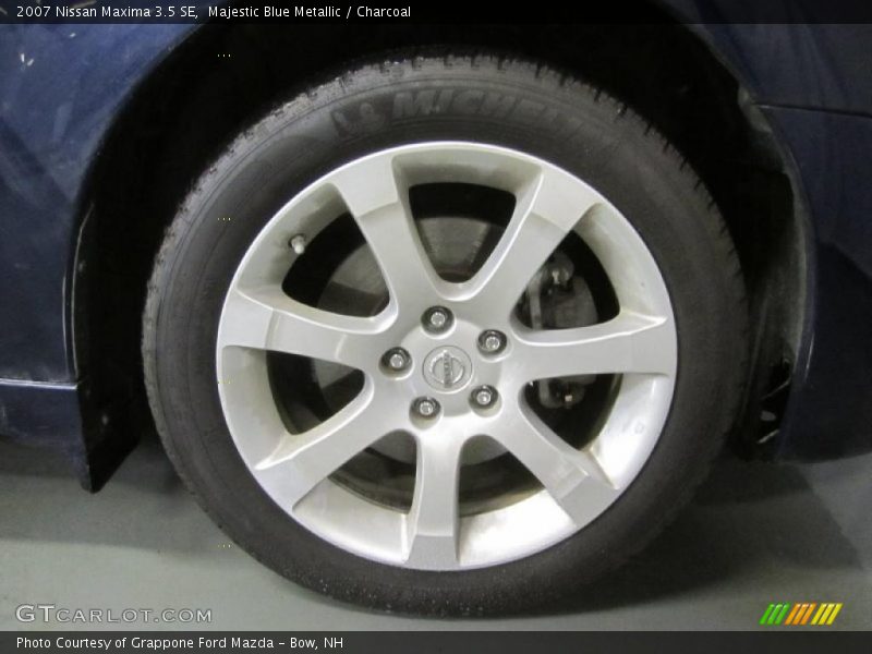 Majestic Blue Metallic / Charcoal 2007 Nissan Maxima 3.5 SE