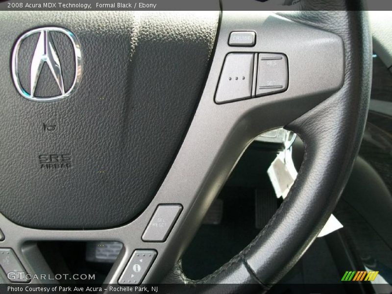 Formal Black / Ebony 2008 Acura MDX Technology