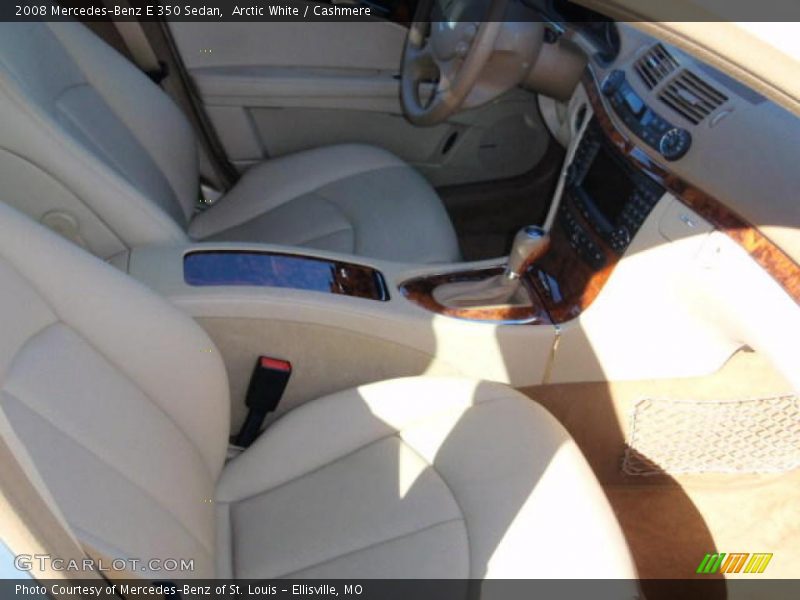 Arctic White / Cashmere 2008 Mercedes-Benz E 350 Sedan