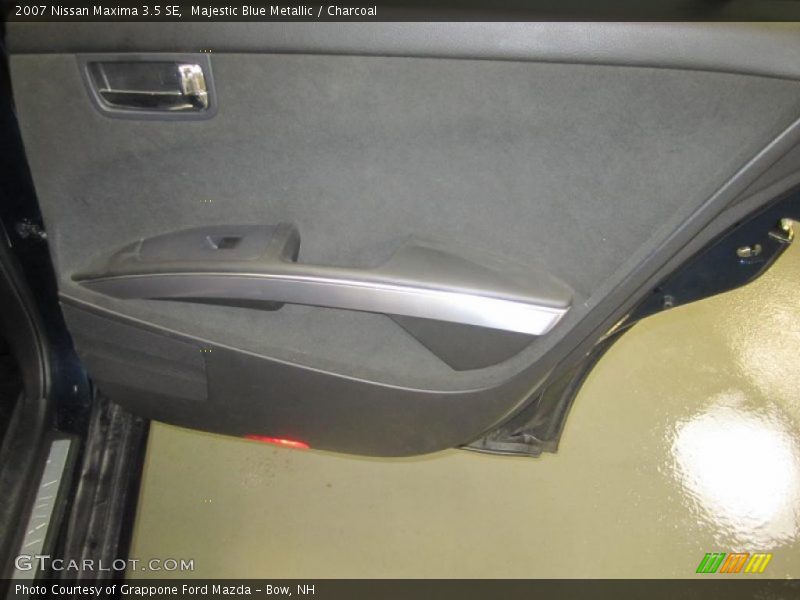 Majestic Blue Metallic / Charcoal 2007 Nissan Maxima 3.5 SE