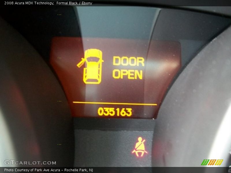 Formal Black / Ebony 2008 Acura MDX Technology