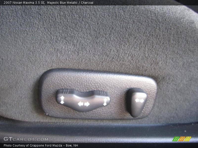 Majestic Blue Metallic / Charcoal 2007 Nissan Maxima 3.5 SE