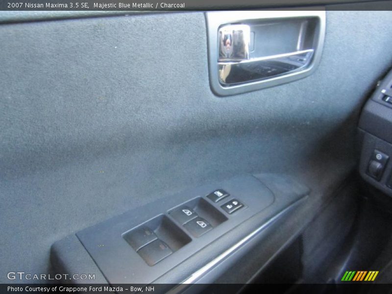 Majestic Blue Metallic / Charcoal 2007 Nissan Maxima 3.5 SE