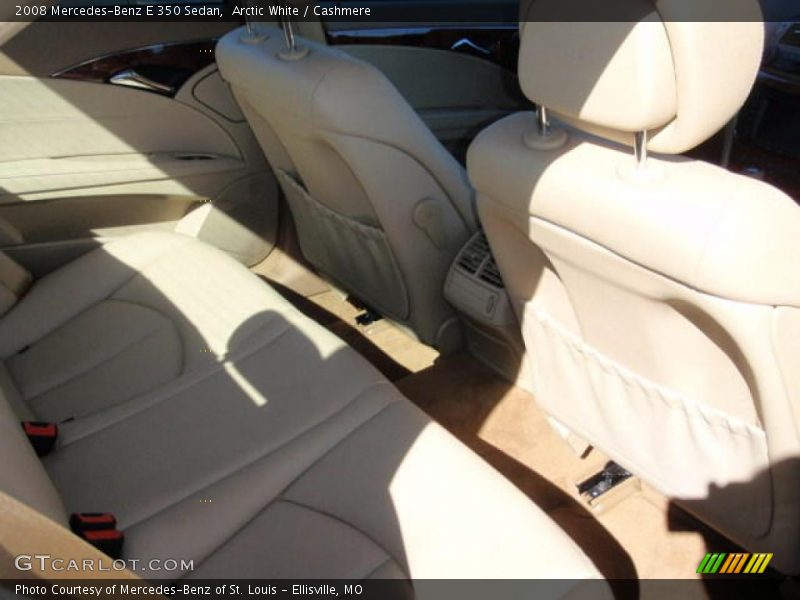 Arctic White / Cashmere 2008 Mercedes-Benz E 350 Sedan