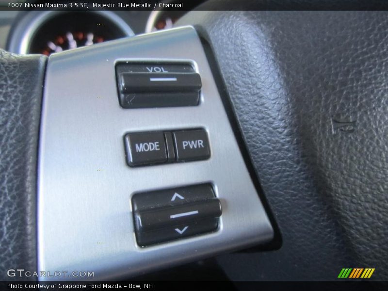 Majestic Blue Metallic / Charcoal 2007 Nissan Maxima 3.5 SE