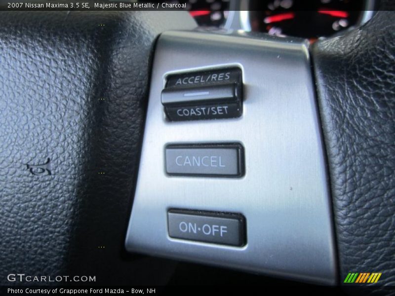 Majestic Blue Metallic / Charcoal 2007 Nissan Maxima 3.5 SE