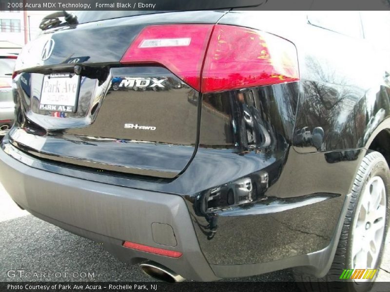 Formal Black / Ebony 2008 Acura MDX Technology