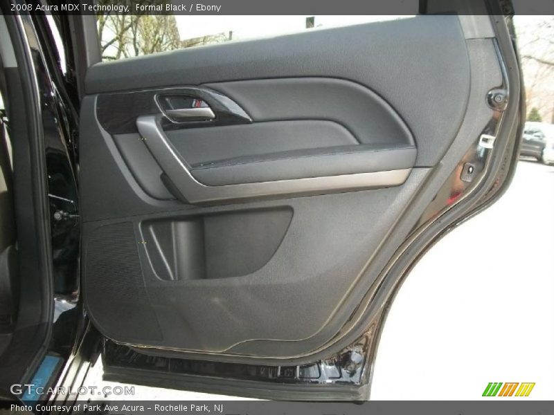 Formal Black / Ebony 2008 Acura MDX Technology
