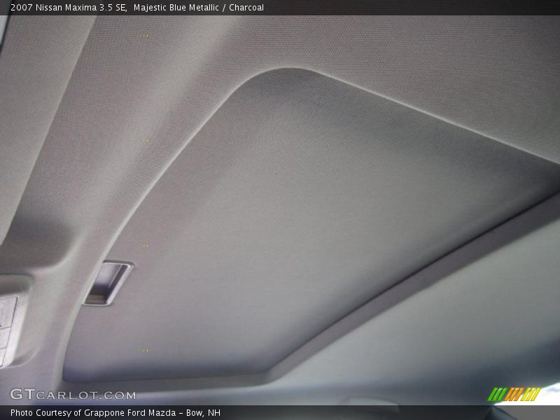 Majestic Blue Metallic / Charcoal 2007 Nissan Maxima 3.5 SE