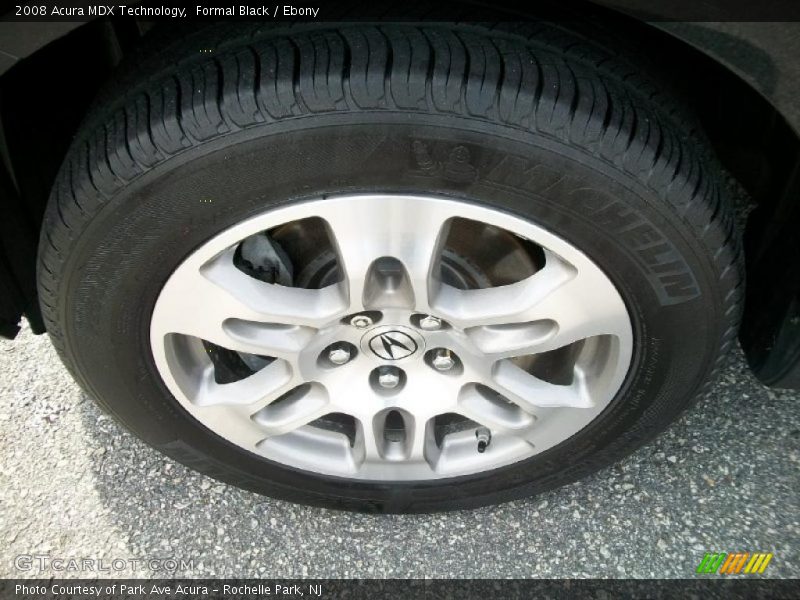 Formal Black / Ebony 2008 Acura MDX Technology