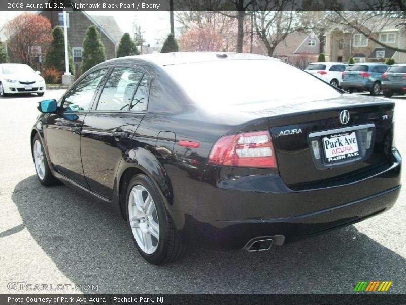 Nighthawk Black Pearl / Ebony 2008 Acura TL 3.2