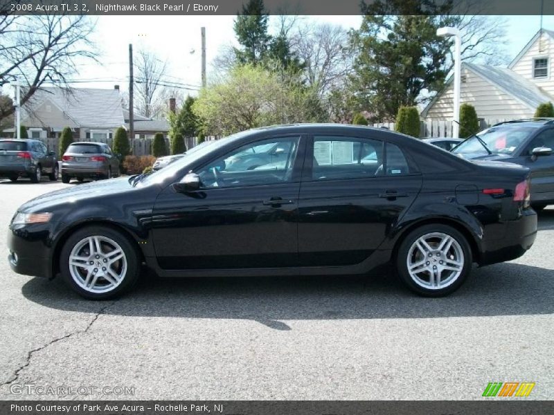 Nighthawk Black Pearl / Ebony 2008 Acura TL 3.2