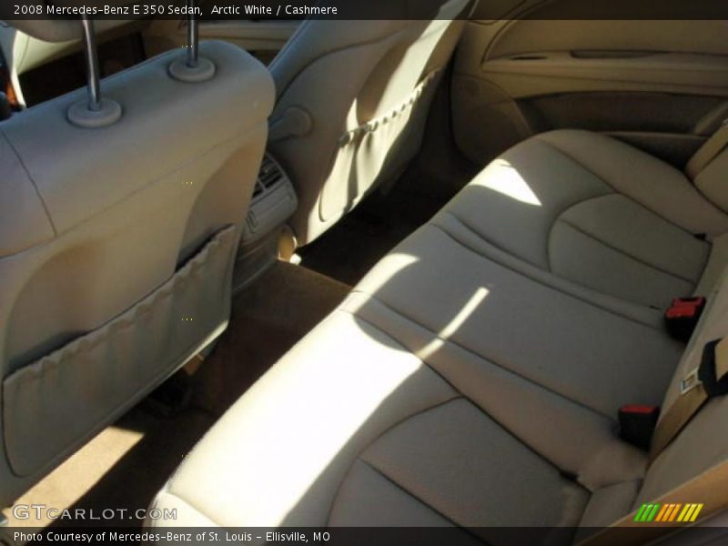 Arctic White / Cashmere 2008 Mercedes-Benz E 350 Sedan