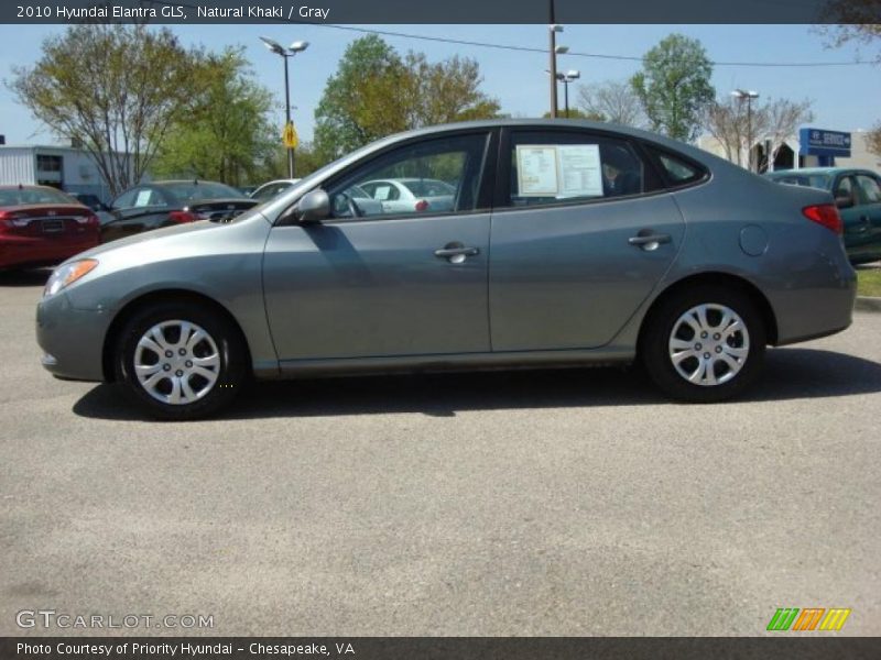 Natural Khaki / Gray 2010 Hyundai Elantra GLS