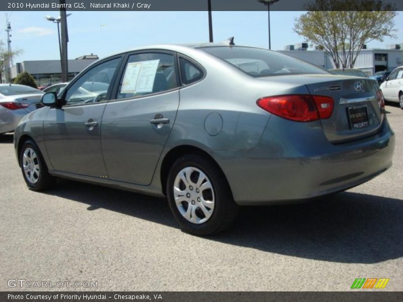 Natural Khaki / Gray 2010 Hyundai Elantra GLS