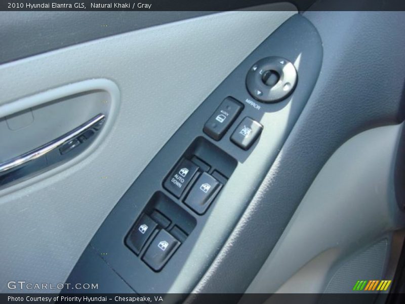 Natural Khaki / Gray 2010 Hyundai Elantra GLS