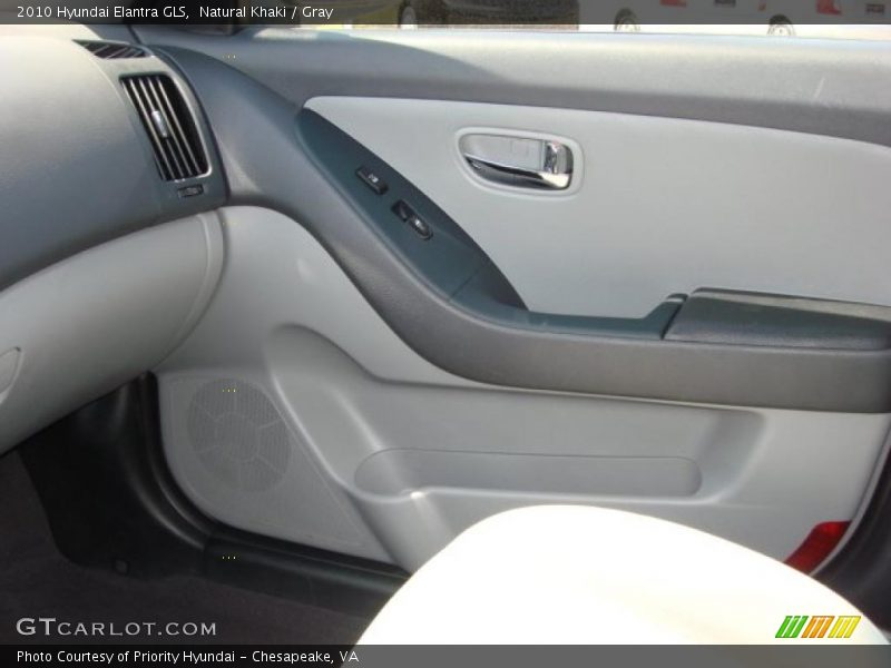 Natural Khaki / Gray 2010 Hyundai Elantra GLS