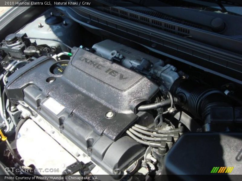 Natural Khaki / Gray 2010 Hyundai Elantra GLS