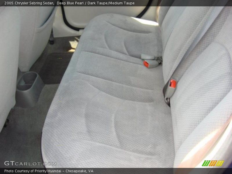 Deep Blue Pearl / Dark Taupe/Medium Taupe 2005 Chrysler Sebring Sedan