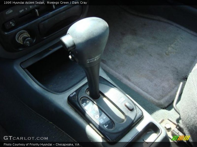  1996 Accent Sedan 4 Speed Automatic Shifter