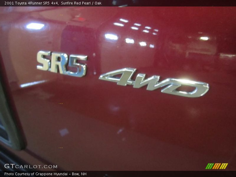 Sunfire Red Pearl / Oak 2001 Toyota 4Runner SR5 4x4