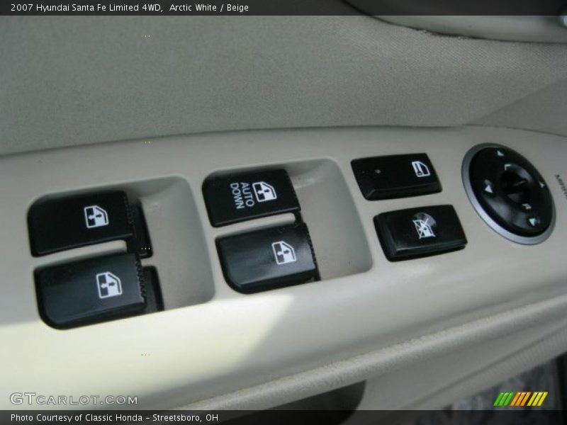 Arctic White / Beige 2007 Hyundai Santa Fe Limited 4WD