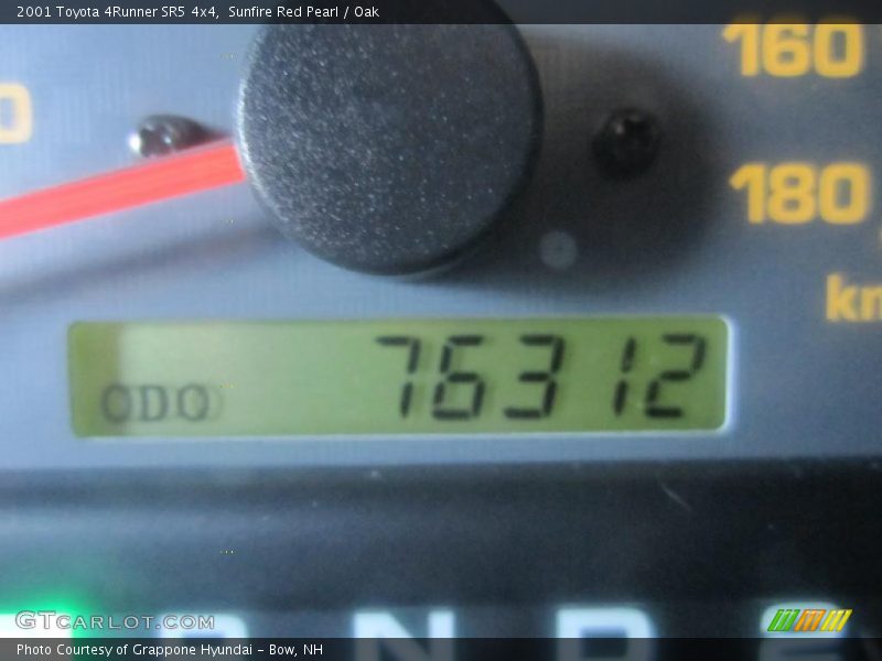 Sunfire Red Pearl / Oak 2001 Toyota 4Runner SR5 4x4
