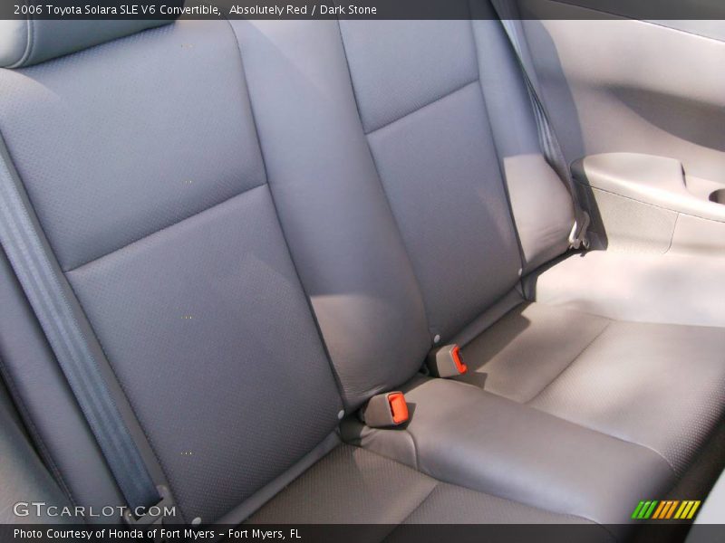 Absolutely Red / Dark Stone 2006 Toyota Solara SLE V6 Convertible