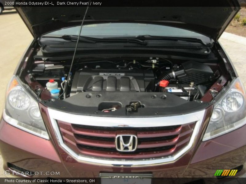 Dark Cherry Pearl / Ivory 2008 Honda Odyssey EX-L