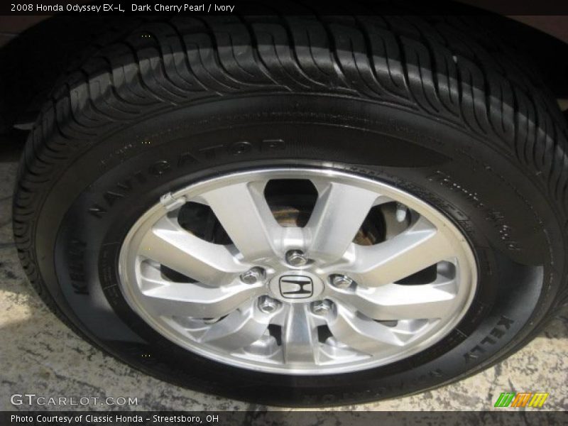 Dark Cherry Pearl / Ivory 2008 Honda Odyssey EX-L