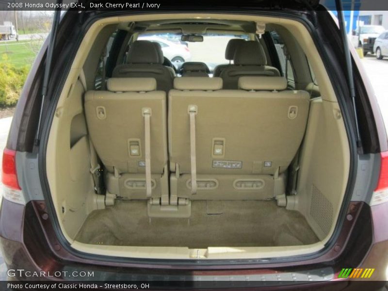 Dark Cherry Pearl / Ivory 2008 Honda Odyssey EX-L