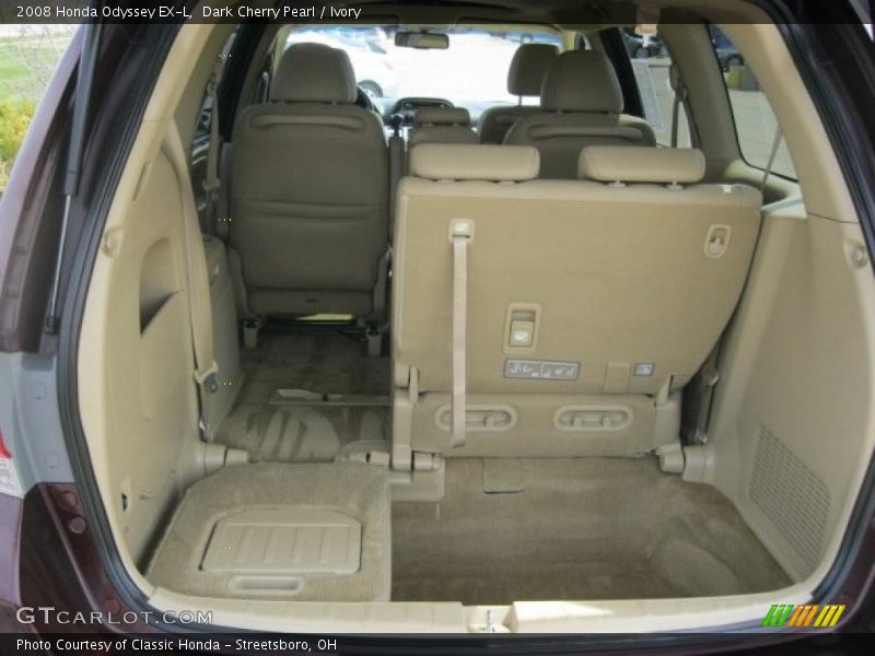 Dark Cherry Pearl / Ivory 2008 Honda Odyssey EX-L