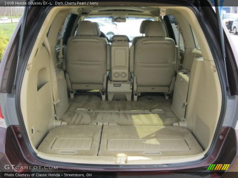 Dark Cherry Pearl / Ivory 2008 Honda Odyssey EX-L