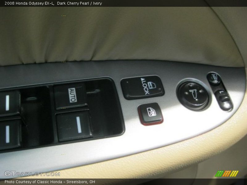 Dark Cherry Pearl / Ivory 2008 Honda Odyssey EX-L