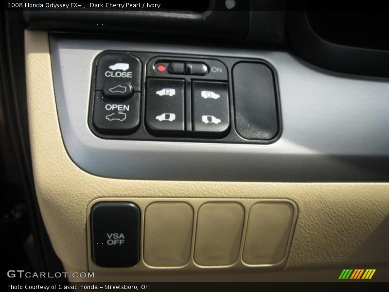Dark Cherry Pearl / Ivory 2008 Honda Odyssey EX-L