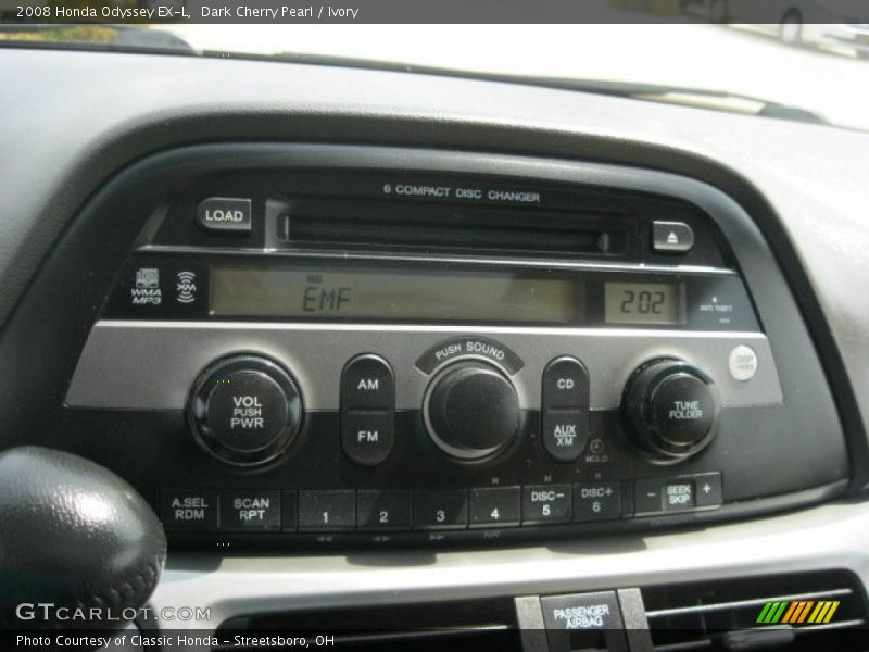 Dark Cherry Pearl / Ivory 2008 Honda Odyssey EX-L