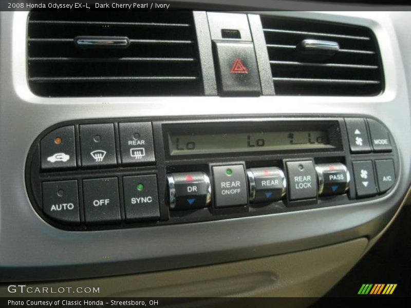 Dark Cherry Pearl / Ivory 2008 Honda Odyssey EX-L